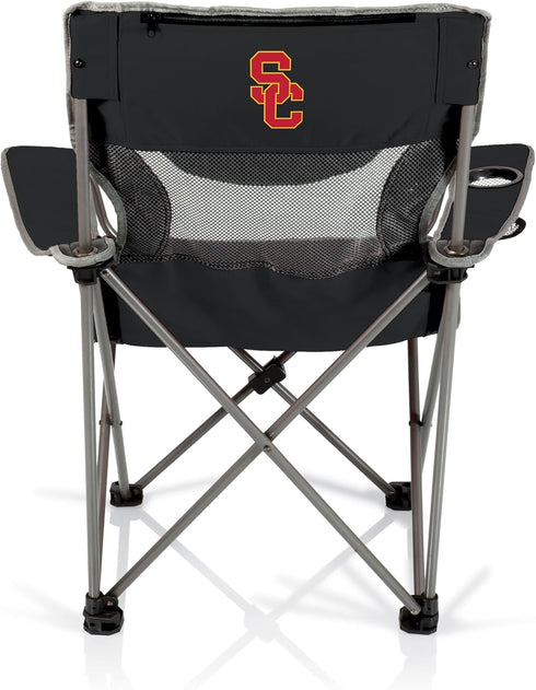Picnic TIME NCAA USC Trojans Campsite Camping Chair, Picnic Chair, Outdoor Folding Chair with Carry Bag, Beach Chair