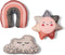 Fringe Studio Mini Canvas Dog Toy Set of 3, PetShop Collection (RAIN OR Shine)