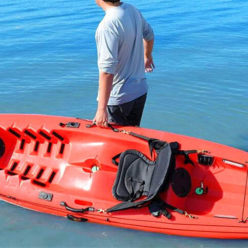 Kayak Handles, 4 Pack with Hardware, Nylon Strap 1.0inch, 11.4in Length for Ocean Kayak Lifetime Pelican Perception