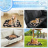 imiBBWQu Summer 27" 22" Dog Cooling Mat Seaweed Pink Black Cooling Mat for Large Dog Washable Cat Pet Pad Bed Smart Pet