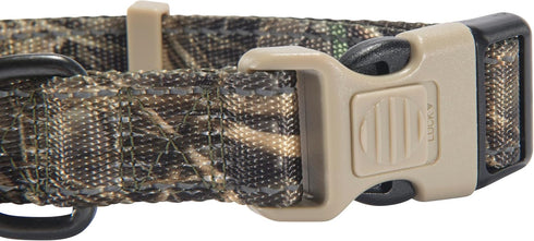 Browning Classic Performance Webbing Pet Collar, Fully Adjustable, Available in Solid Colors & Camo Patterns, Large