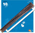 6-inch (40 Pack) Jack&Pup Gullet Sticks for Dogs Odor Free Joint Health Support Dog Chews Fresh and Savory Beef Gullet