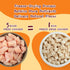 10.58 oz Jungle Calling Freeze Dried Chicken Cat & Dog Treats, Single Ingredient Chicken Bites for Cats & Dogs, High