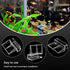 16 PCS 8mm Acrylic Aquarium Cover Clip, Clear Fish Tank Glass Support Holder for Rimless Aquariums