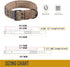 OneTigris Military Adjustable Dog Collar with Metal D Ring & Buckle - 2 Sizes Available (Coyote Brown, L)