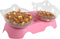 MILIFUN Elevated Tilted Cat Bowls, Anti Vomiting Kitty Bowls for Puppy and Bunny, Orthopedic Bowls for Indoor Cats