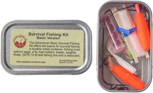 Survival Fishing Kit, Basic Version