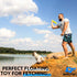 2-in-1 Floating Dog Fetch Toy & Bite Tug - Tough Interactive Throw Toys for Medium to Large Dogs