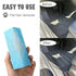 2 Pieces Pet Dog Cat Hair Remover, Block Roller Cleaner, Hollow Silicone Brush for Sofa, Car Interiors, Fabrics