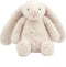 Best Pet Supplies Interactive Bunny Buddy Dog Toy, Plush Crinkle and Squeaky Enrichment for Small and Medium Dogs
