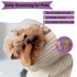 Cloud-Shaped Soft Bristle Puppy Brush for Small Dogs - Yorkie, Shih Tzu, Maltese, and Toy Poodles Grooming Tool