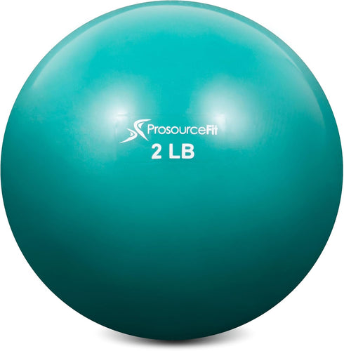 ProsourceFit Weighted Toning Exercise Balls for Pilates, Yoga, Strength Training and Physical