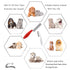 Pet Comb for Dogs & Cats, Small Grooming Comb 3 Combs, Stainless Steel Teeth Shedding Comb for Matted Fur