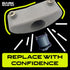 Dog Collar Batteries - Replacement for Invisible Fence Collar Batteries R21, R22, R51 (4-Pack)