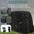 Golf Cart Covers for 4 Passenger+2 Passenger, 420D Heavy Duty Waterproof Windproof for EZGO Club Car Yamaha
