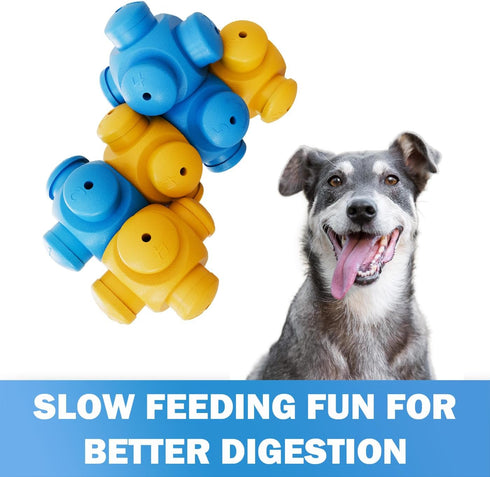 Dog Puzzle Toys for Boredom, 6 Pack IQ Mental Enrichment Toys for Smart Medium to Large Dogs, Chew & Treat Dispensing