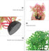 POPETPOP 40 Pcs Mini Plants Artificial Seaweed Aquarium Plants, Small Fake Aquarium Plant Decor for Betta Fish
