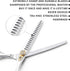 JP-440C Cutting/Trimming (7 Inch-Chunker Dream Reach Professional Dog Grooming Straight, Curved