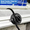No-Knot Fender Cleat for Boat Gunnel Tracks, Fits 1/4" Rope, Use on Most Gunnel Track Systems