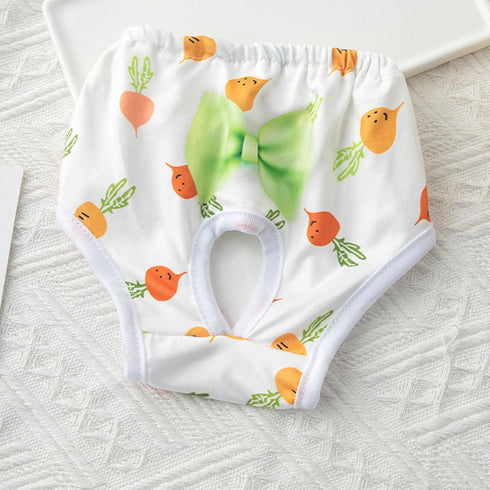 XAGMODSHN Dog Diaper Breathable Dress Female Pants Panties Shorts Doggies Period Diaper Washable Pet Period Pants