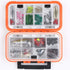 Goture Small Tackle Box, Waterproof Fishing Lure Storage Case - Orange SMALL 6.3'' X 3.5'' X 1.7''