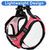 Pawtitas Dog Vest Harness with Breathable Air Mesh, All Weather Vest Harness for Large Dogs, Pink Camo