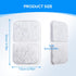 Cat Litter Box Filter Replacement - 4 Pack for Catit Jumbo Hooded Cat Litter Pan, Compatible with Airsift Litter Box