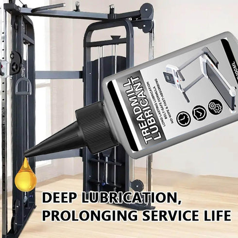 Generic 100ml Nozzle Commercial, Treadmill Oil, Twist Long-Lasting Lube, Silicone Belt Lubricant, for Running, Indoor