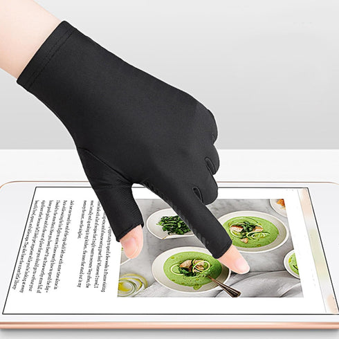 Qsvbeeqj UV For Protection Fishing Fingerless Gloves Light Breathable Sunscreen Driving Gloves Anti UV For Outdoor