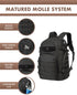 Tactical Laptop Backpack for Men, Black Military Bag