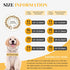 18K Gold Plated Long Link Dog Necklace - Light Metal Chain Fashion Collar for Large Dogs, 5MM Width (24")