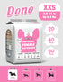 Dono Disposable Dog Diapers Female with Wetness Indicator, Disposable Doggie Diapers for Dogs in Heat, Super Absorbent