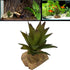 Versatile Artificial Reptile and Aquarium Plants, Gecko Hide, Terrarium, Spider Enclosure Decor, Vivid Reptile Plant