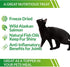 LIFE ESSENTIALS BY CAT-MAN-DOO Freeze Dried Wild Alaskan Salmon Treats, 5 Ounce Bag, 2 Pack