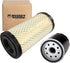 Huskey Golf Cart Tune Up Kit for Club Car Precedent 2004-Up with FE350 Kawasaki Motor, Includes Air Filter, Oil Filter,