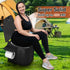 Opliy Backcountry, Portable Camping Toilet Upgraded Soft Camp Toilet Seat with Paper Holder- Travel Potty Perfect