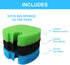 Replacement Aquarium Canister Filter Pad Sponges, 9 Pcs Compatible with HW-304B/404B/704B/3000 CF500