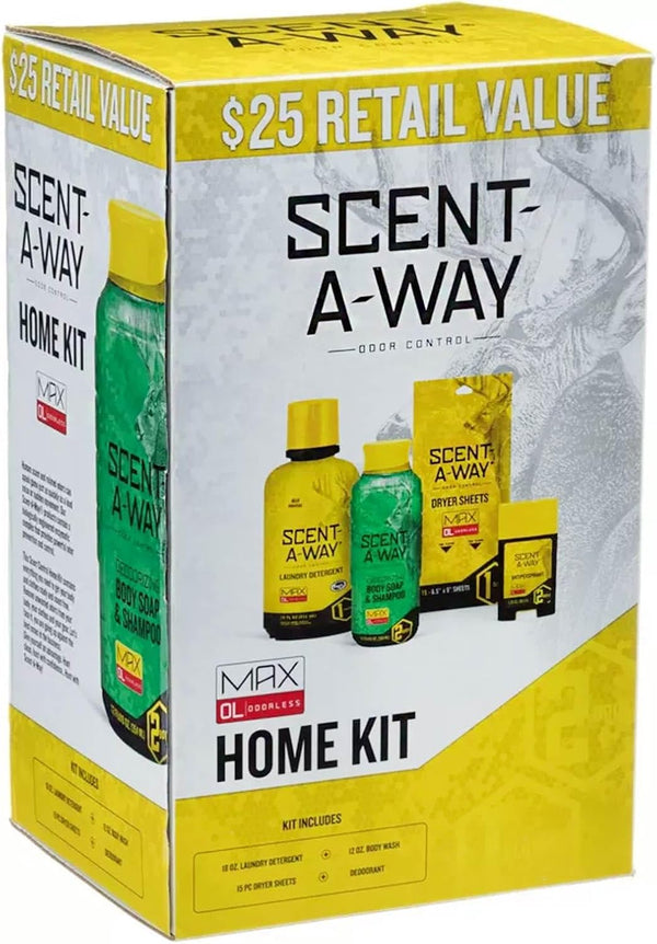 Hunters Specialties Saw Max Odorless Home Kit - 12 Oz Soap, Shampoo,