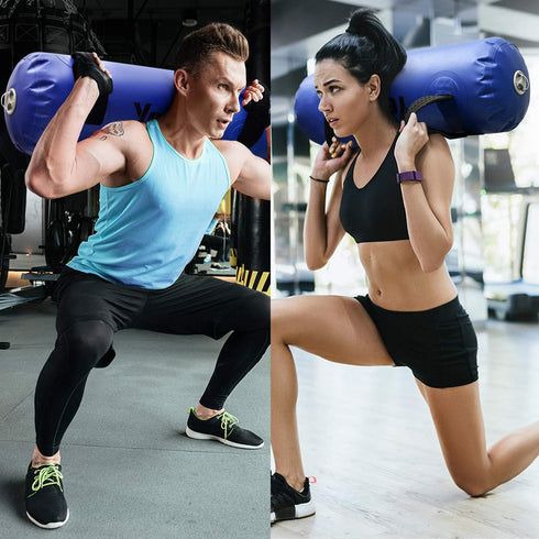 Yes4All Large Aqua Bags for Workout, 45-80lbs, Ultimate Core Water Weights, Portable Stability Fitness