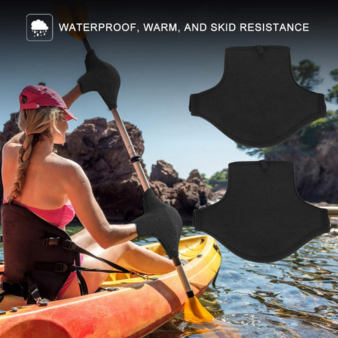 Paddle Mitts Neoprene Gloves, Paddle Mitts for Sea Kayak, Canoe, Water Rafting
