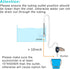 5.7FT Aquarium Vacuum Cleaner Siphon for Fish Tank Cleaning, Gravel & Sand Water Change