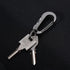 Titanium Carabiner Clip, Multifunctional Keychain with Keyring, Cool Gadget for Daily Use