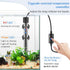 HITOP Thickened Glass Aquarium Heater: 50W 100W 300W Upgraded with Controller for Seawater/Fresh Water 5-65Gal