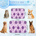 imiBBWQu Summer Summer 27" 22" Cooling Pad Purple Easter Eggs Dog Cooling Mat Indoor Washable Pad for Dog Bed Beds