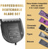 Detachable Adjustable Pet Dog Grooming Clipper - 5-in-1 Blade Compatible with WAHL Professional Animal Clippers (BLACK)