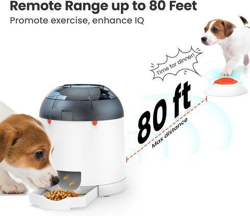 280ml Potaroma Dog Puzzle Feeder Toy, Interactive IQ Training, Electronic Treat Dispenser, Automatic Rechargeable