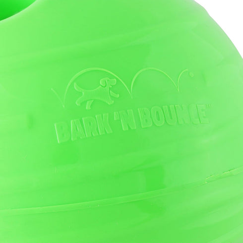 The Outdoor Optimist Bark N Bounce Interactive Dog Toys, 6.5in Ball for Large Dogs