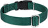 Hyhug Small Dog Collar, Quick-Release Heavy-Duty Nylon Adjustable Collar for Boy & Girl Dogs, Dark Green