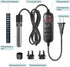 HITOP Mini Submersible Aquarium Heater, 50W Digital Heater for 5-15 Gallon Fish Tank