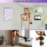 Portable Pilates Bar Kit with Resistance Bands, 3 Set Exercise Resistance Bands for Full-Body Workouts